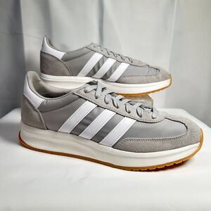 Adidas Run 70s 2.0 Women’s Size 10.5 Grey White Gum Sneakers [JI4913]